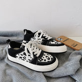 Zapatillas de deporte con estampado de vaca para adolescentes